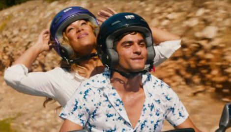 Leona Lewis on a vespa walking on sunshine movie puglia