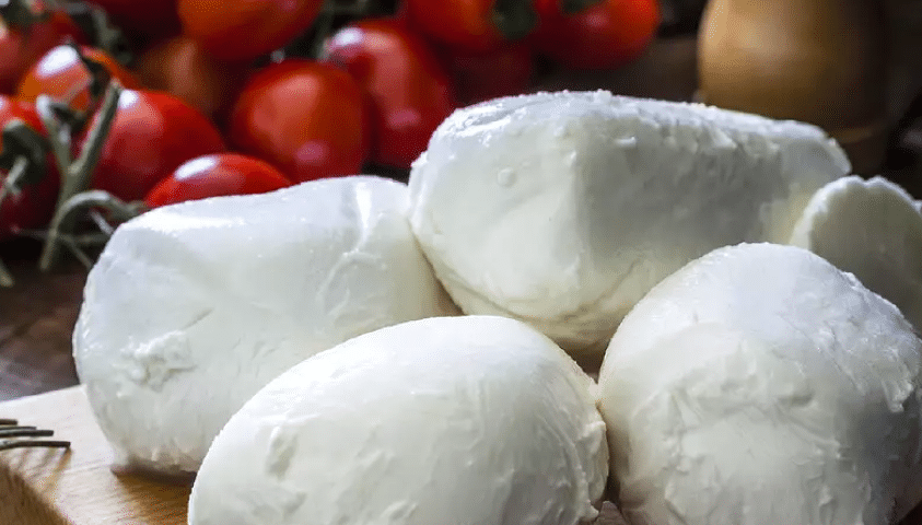 Mozzarella cheese in Puglia