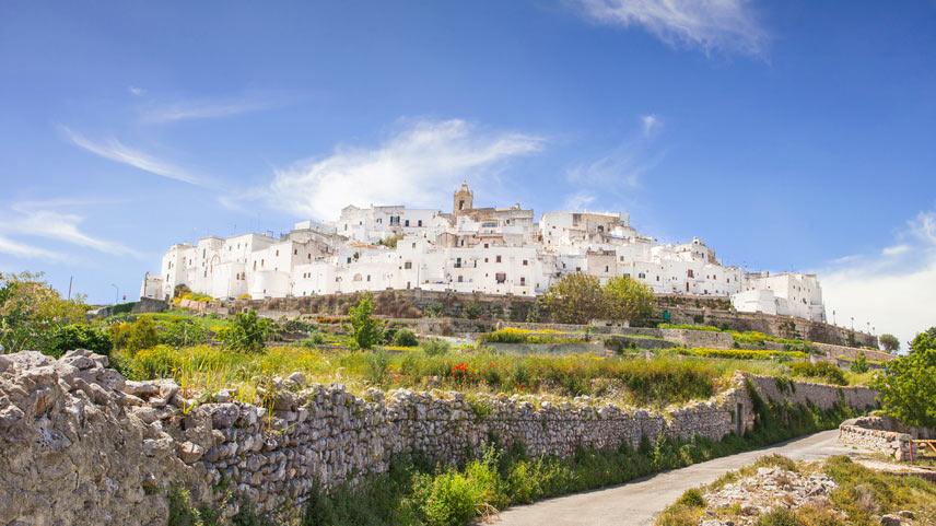 Guide to Puglia Ostuni panoramic view