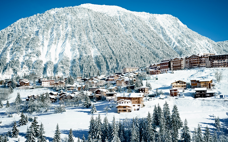 Courchevel, France, 1980 - The ski resort 